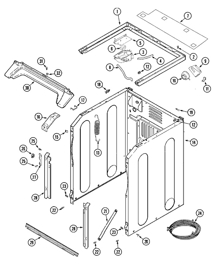 Diagram for MLE19PRAYW