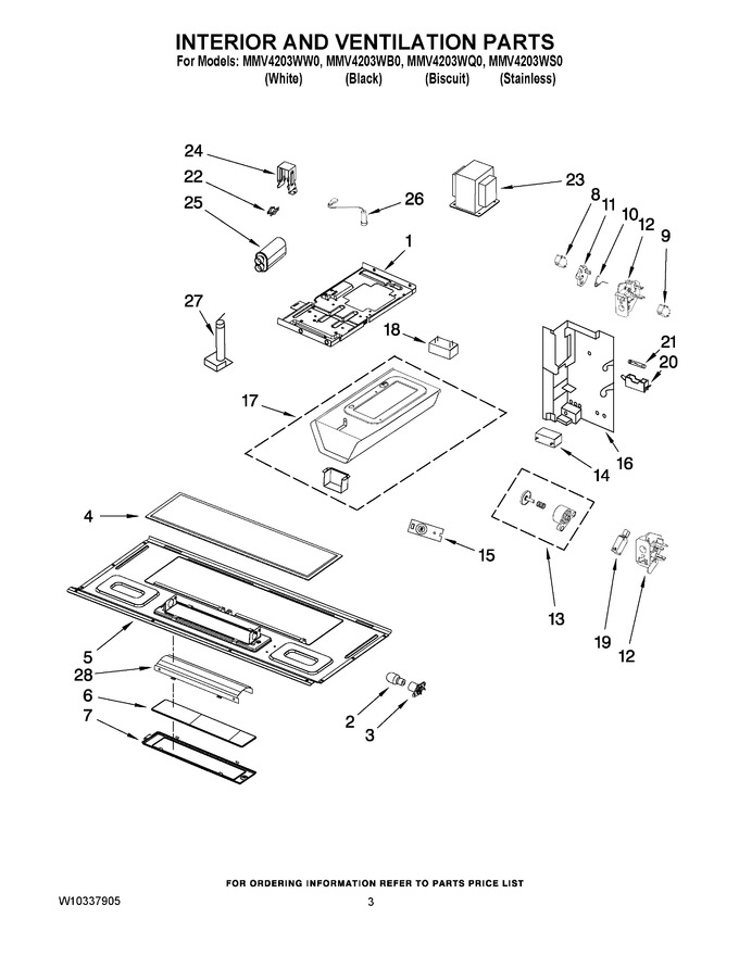 Diagram for MMV4203WW0