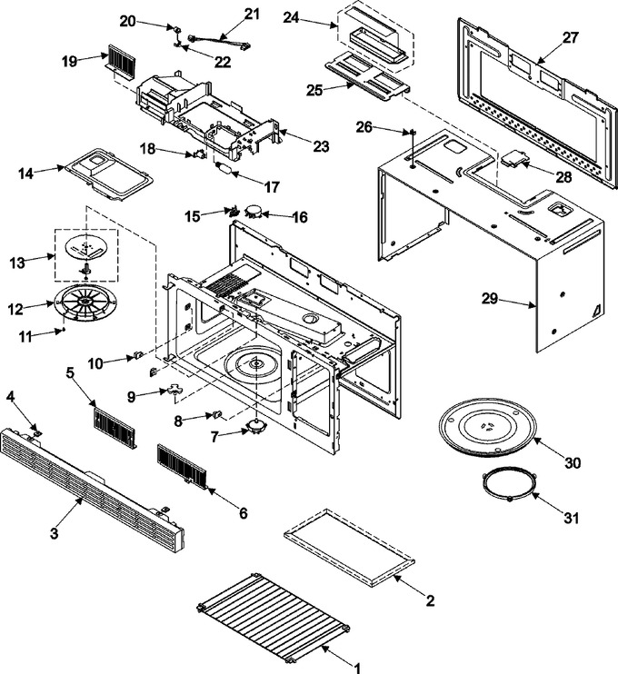 Diagram for MO1650WA