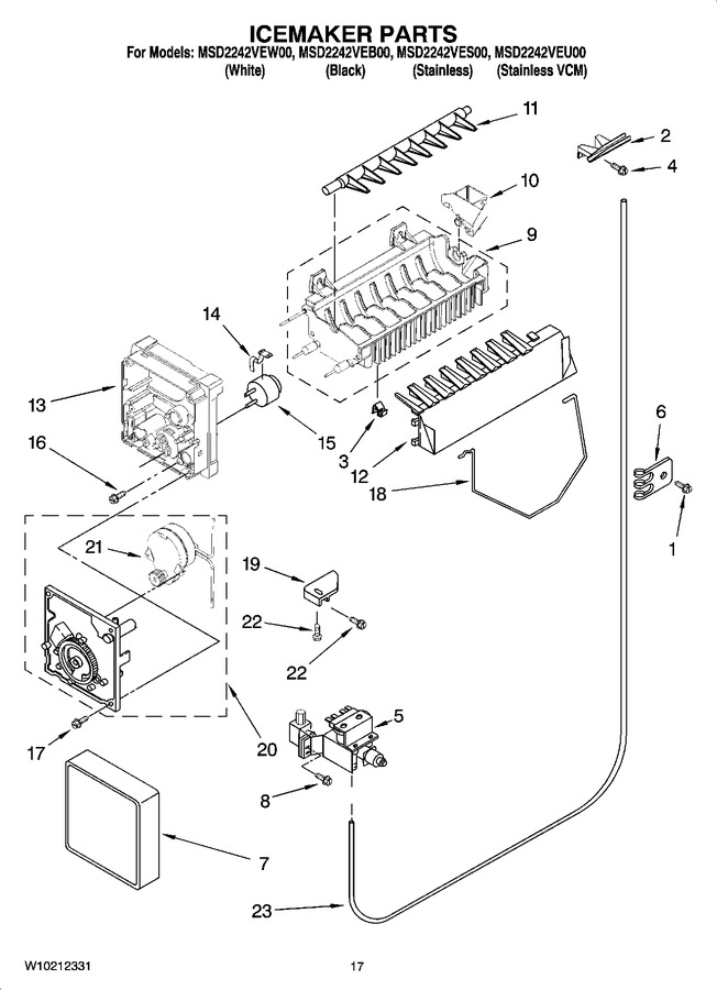 Diagram for MSD2242VEU00