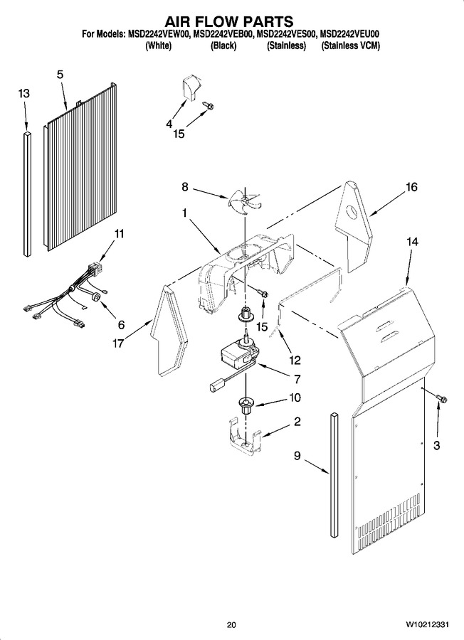 Diagram for MSD2242VEU00