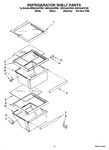 Diagram for 03 - Refrigerator Shelf Parts