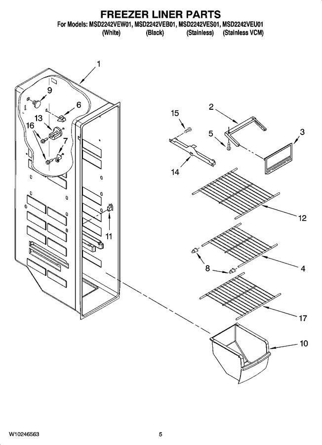 Diagram for MSD2242VES01