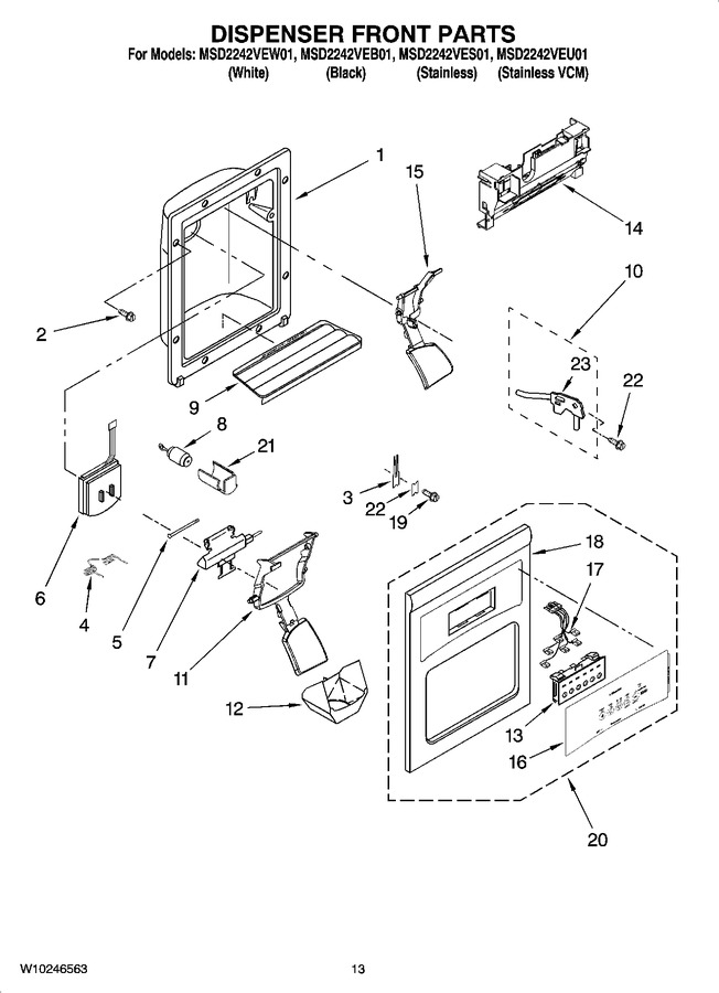 Diagram for MSD2242VEB01