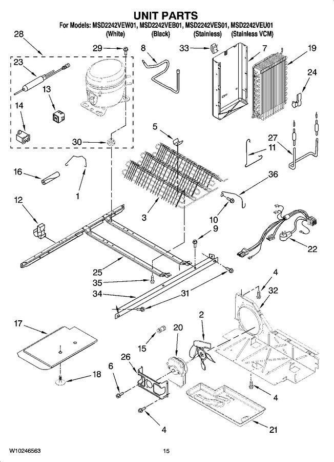 Diagram for MSD2242VES01