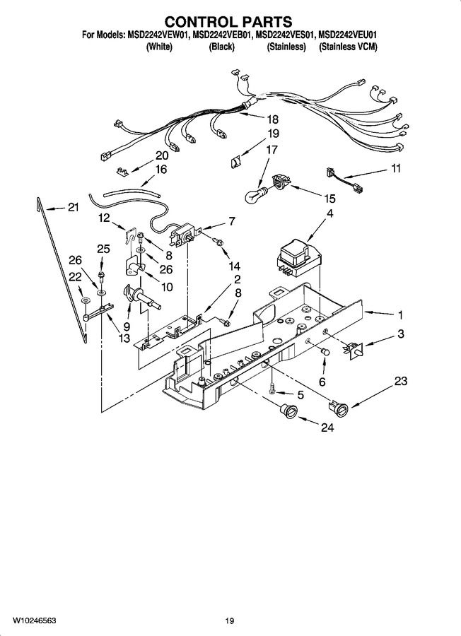 Diagram for MSD2242VES01