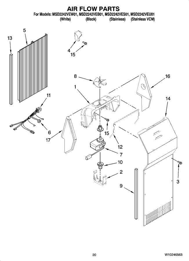 Diagram for MSD2242VES01