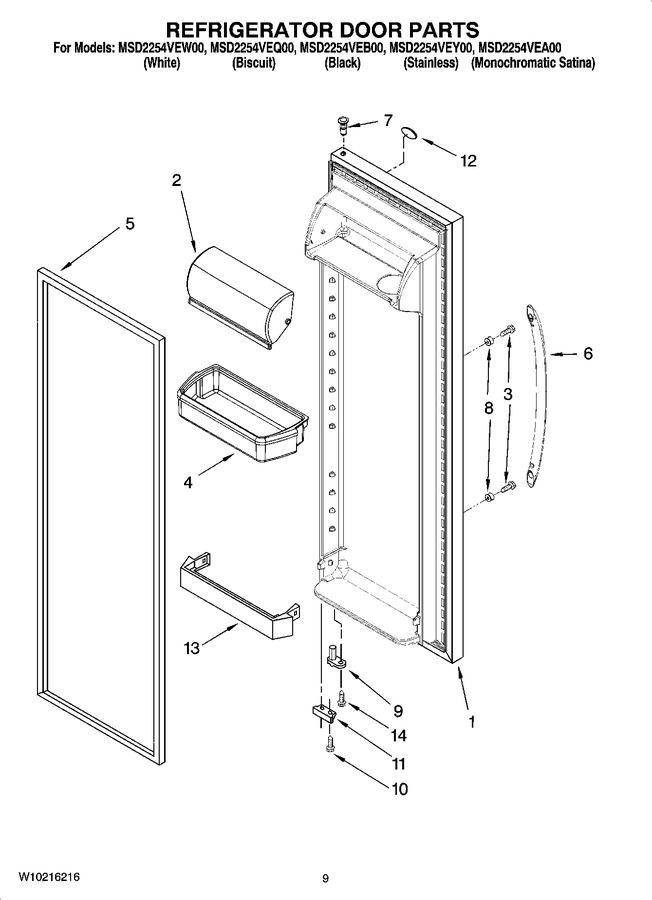 Diagram for MSD2254VEA00