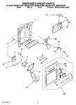 Diagram for 08 - Dispenser Front Parts