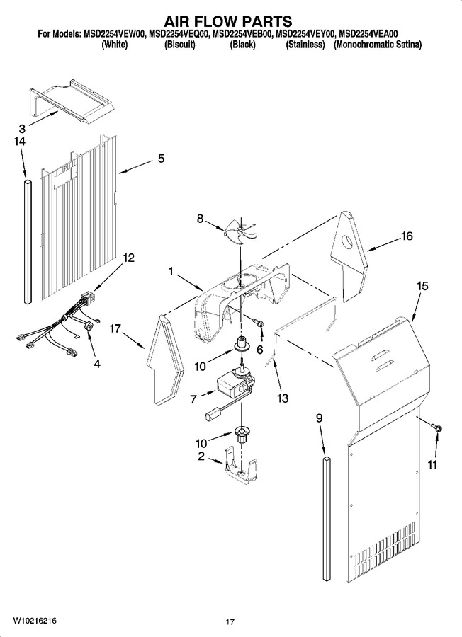 Diagram for MSD2254VEA00