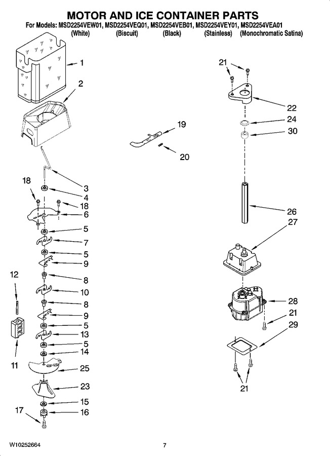 Diagram for MSD2254VEA01