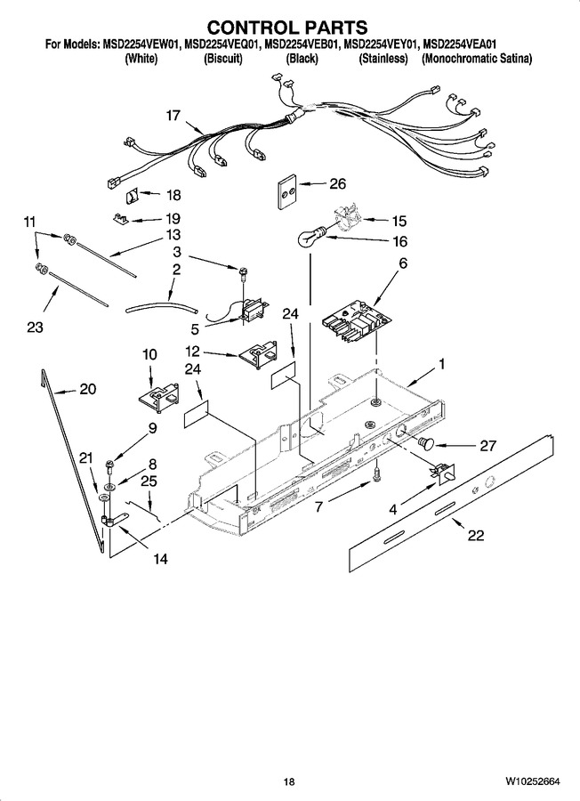 Diagram for MSD2254VEA01