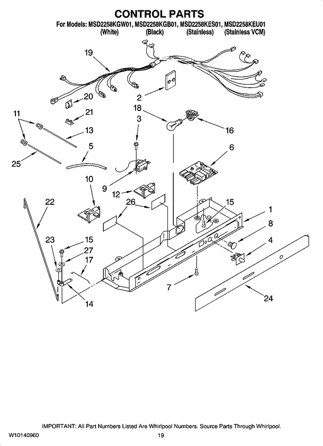 Diagram for MSD2258KGW01