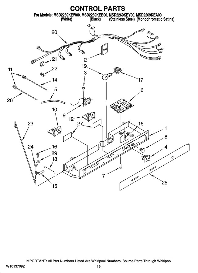 Diagram for MSD2269KEY00