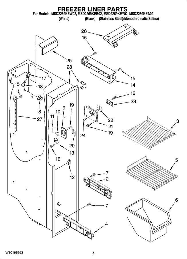 Diagram for MSD2269KEB02