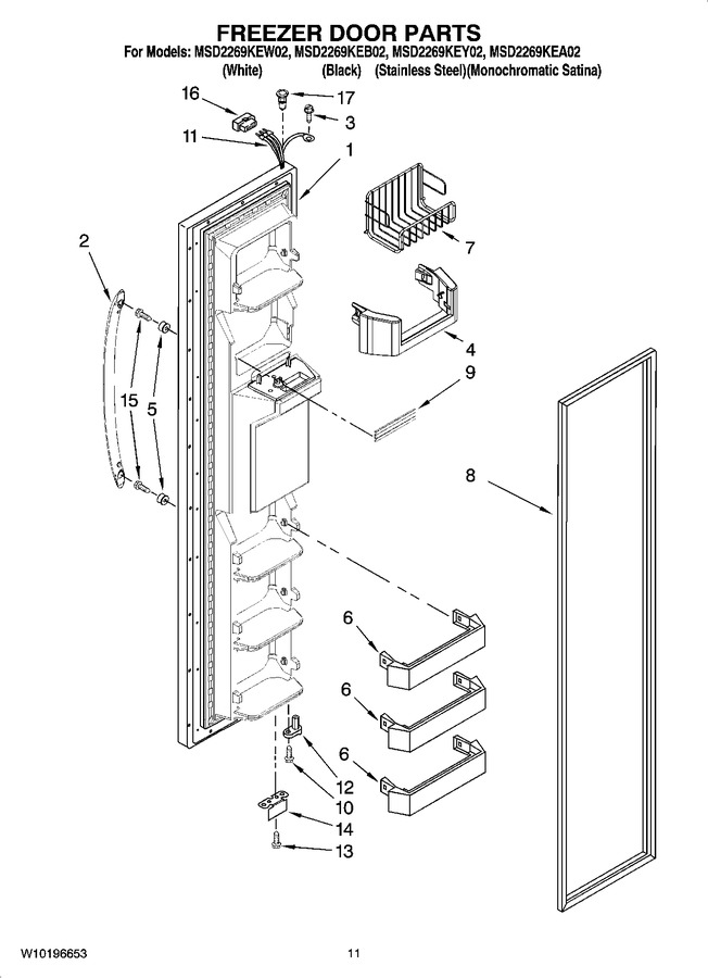 Diagram for MSD2269KEB02