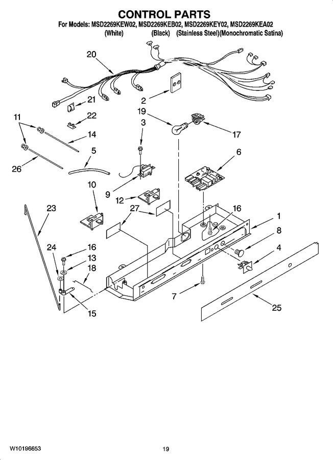 Diagram for MSD2269KEB02