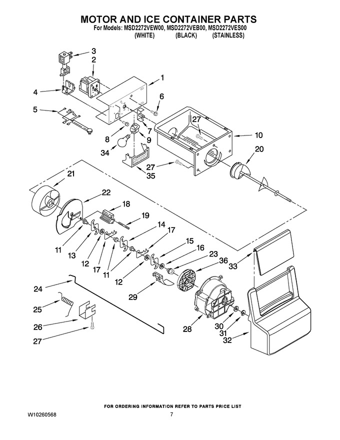 Diagram for MSD2272VES00