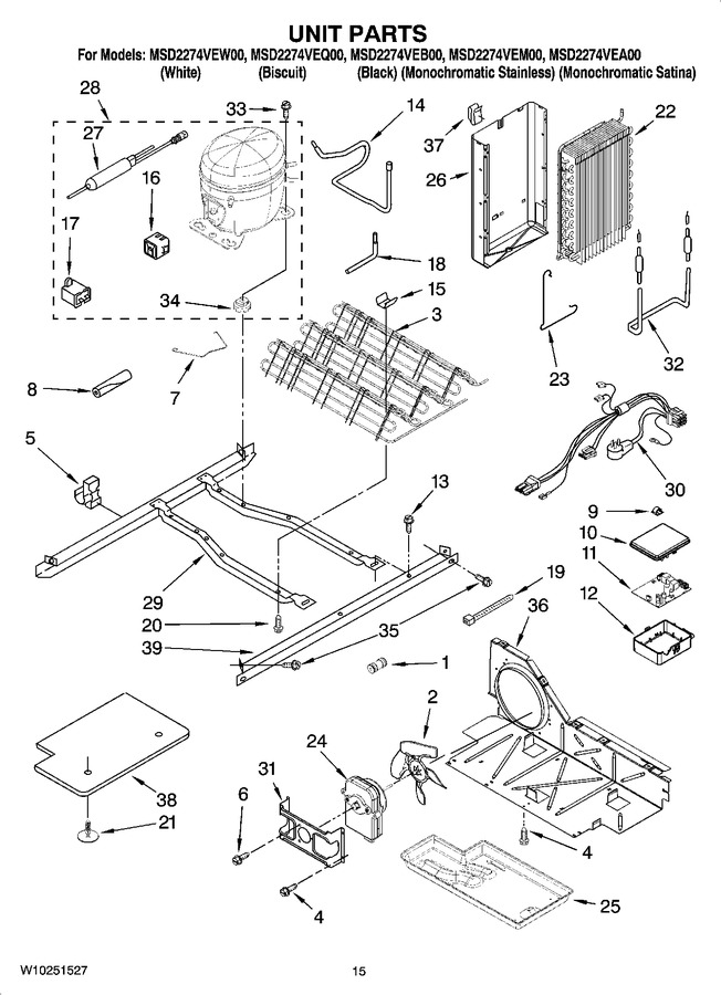 Diagram for MSD2274VEA00