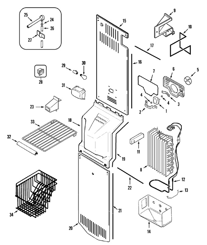 Diagram for MSD2434GEQ