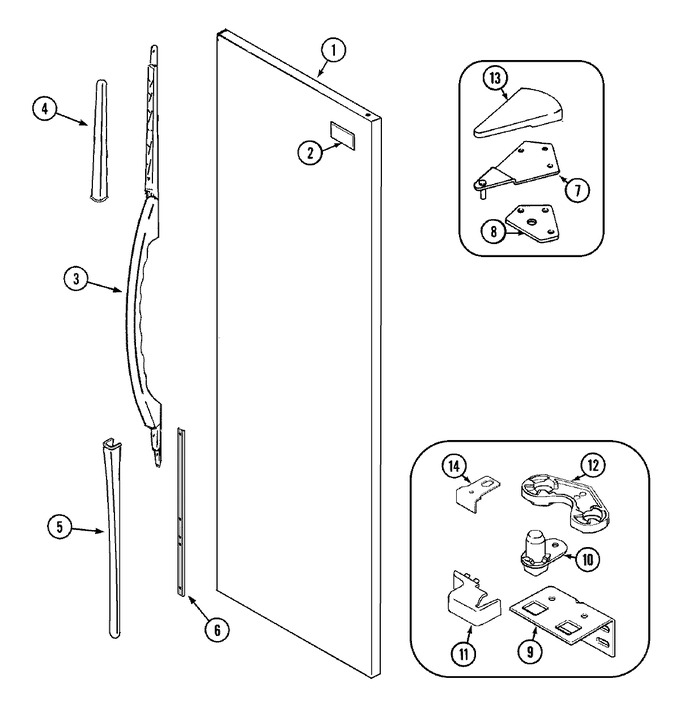 Diagram for MSD2957GEB