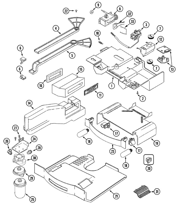 Diagram for MSD2458GEW