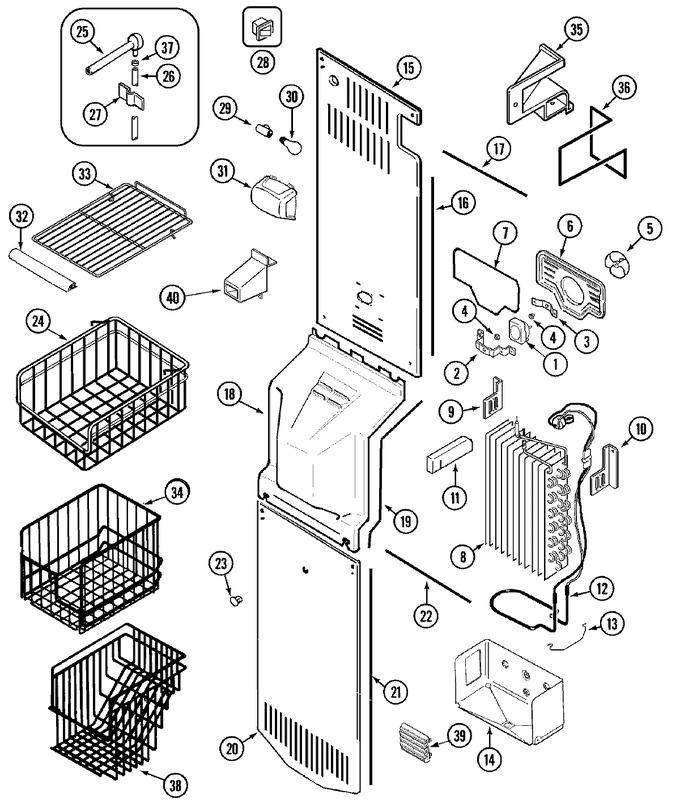 Diagram for MSD2458GEW