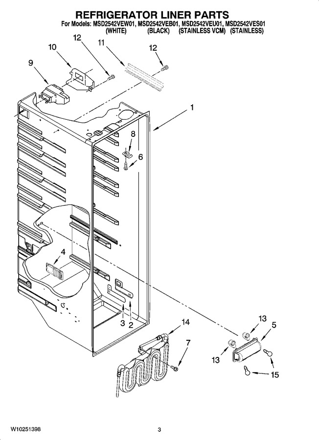 Diagram for MSD2542VEU01