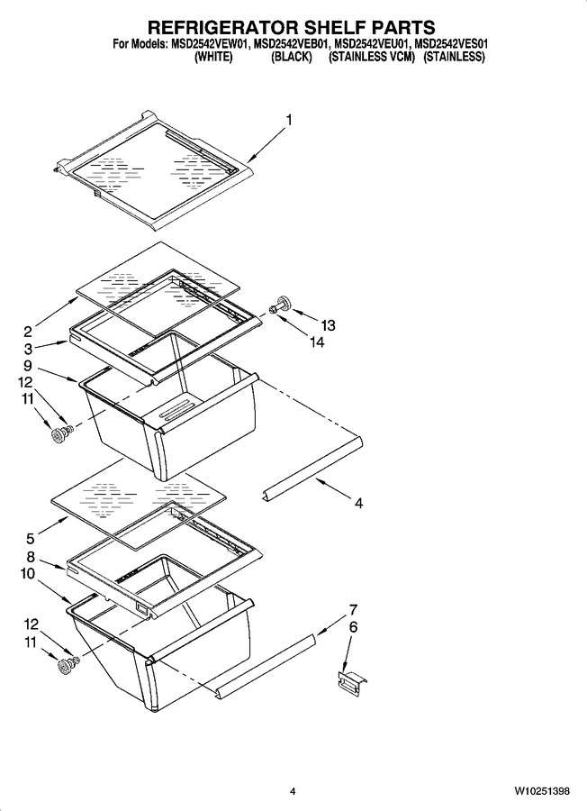 Diagram for MSD2542VEU01