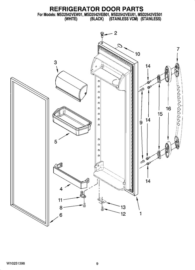 Diagram for MSD2542VEB01