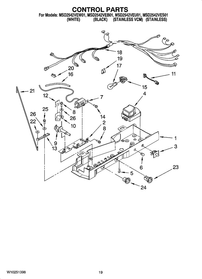 Diagram for MSD2542VEB01