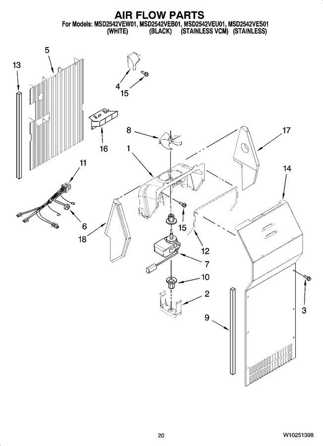 Diagram for MSD2542VEU01