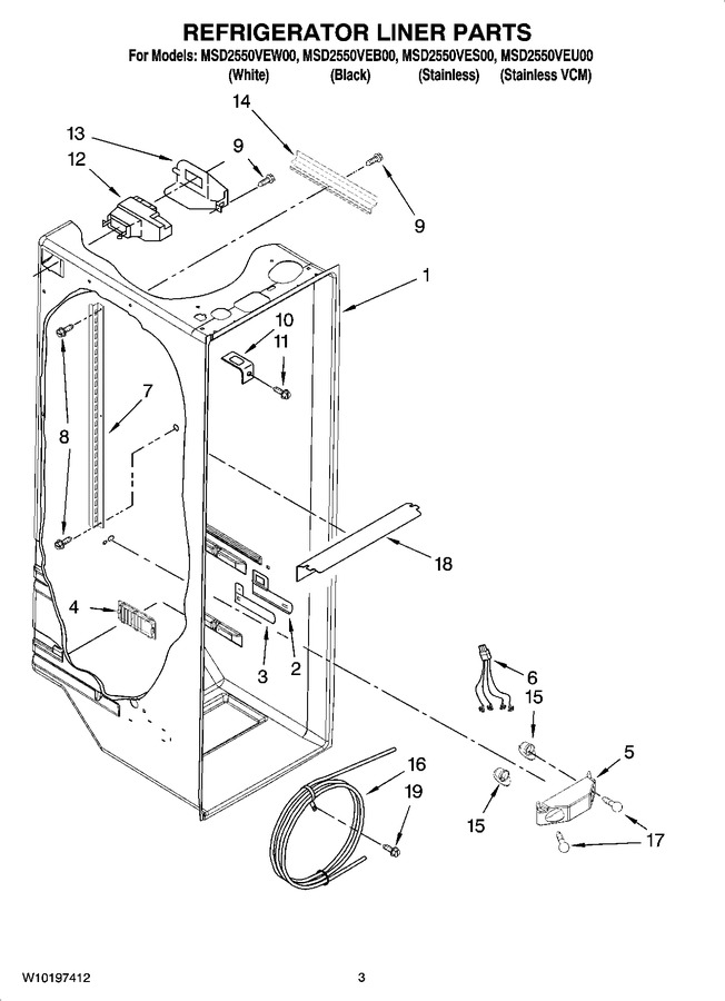 Diagram for MSD2550VEU00