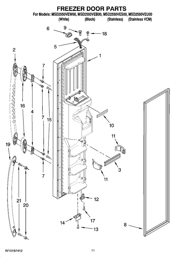 Diagram for MSD2550VEU00