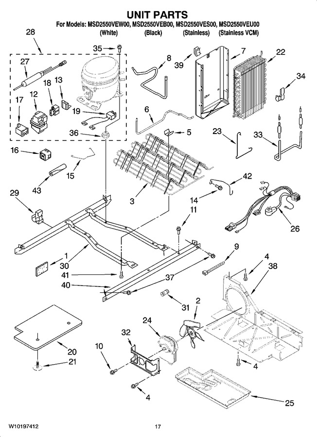 Diagram for MSD2550VEU00