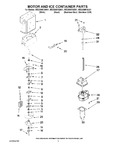 Diagram for 05 - Motor And Ice Container Parts