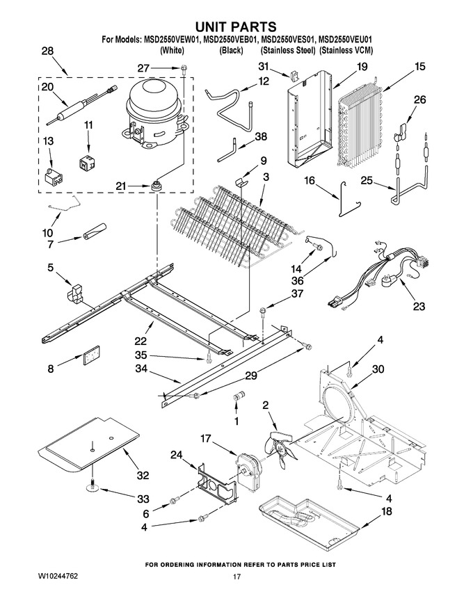 Diagram for MSD2550VEW01