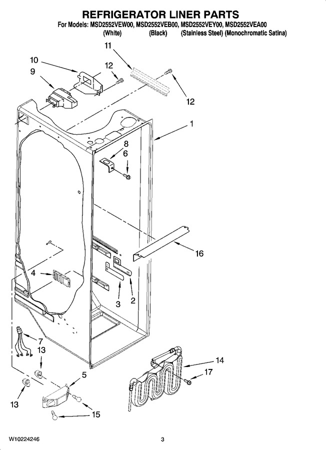 Diagram for MSD2552VEW00