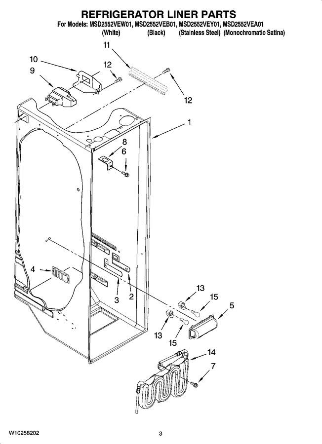 Diagram for MSD2552VEW01
