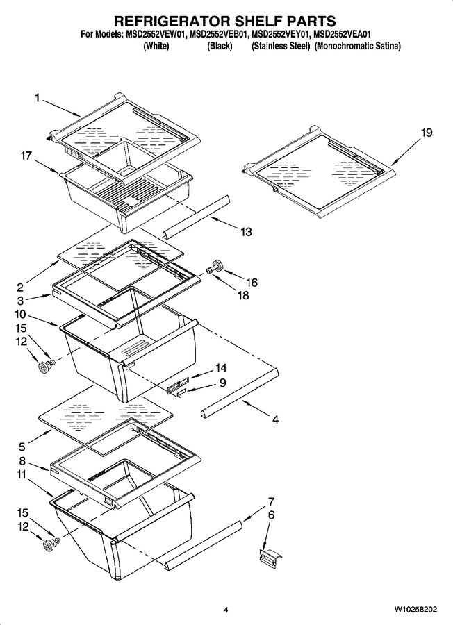 Diagram for MSD2552VEW01