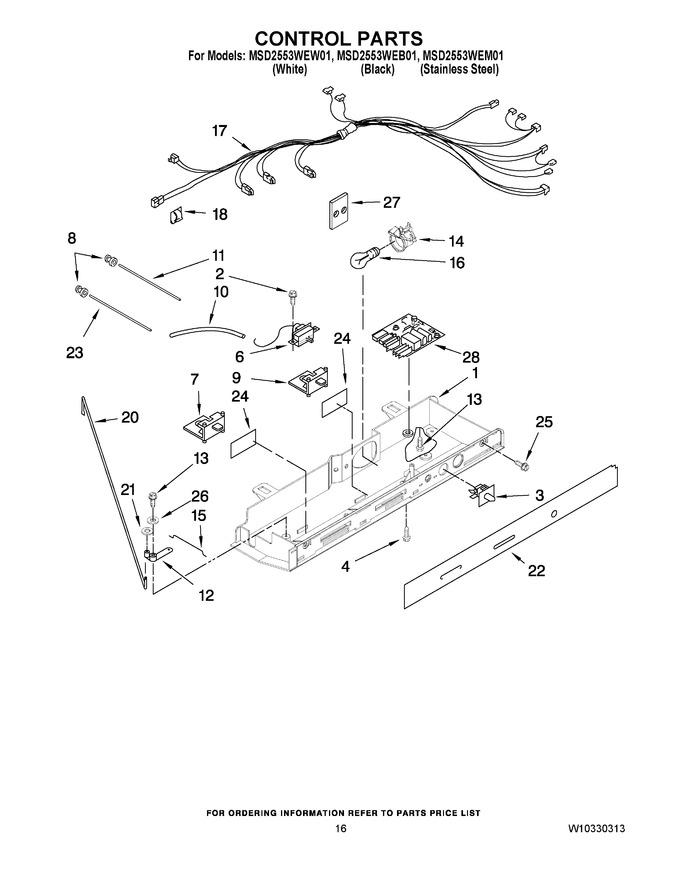 Diagram for MSD2553WEW01