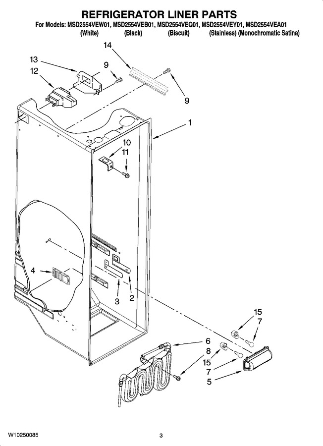 Diagram for MSD2554VEB01