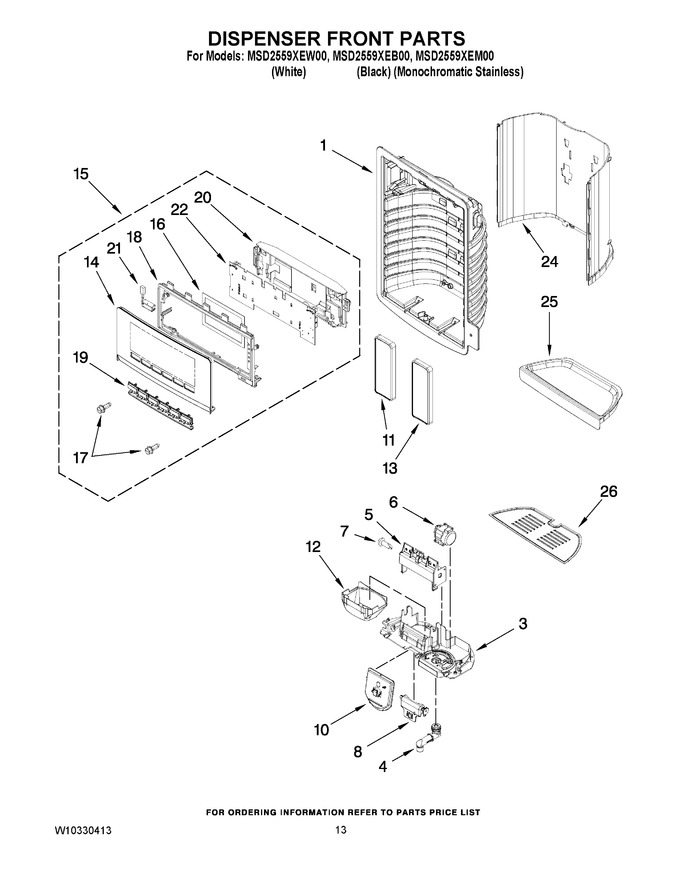 Diagram for MSD2559XEM00