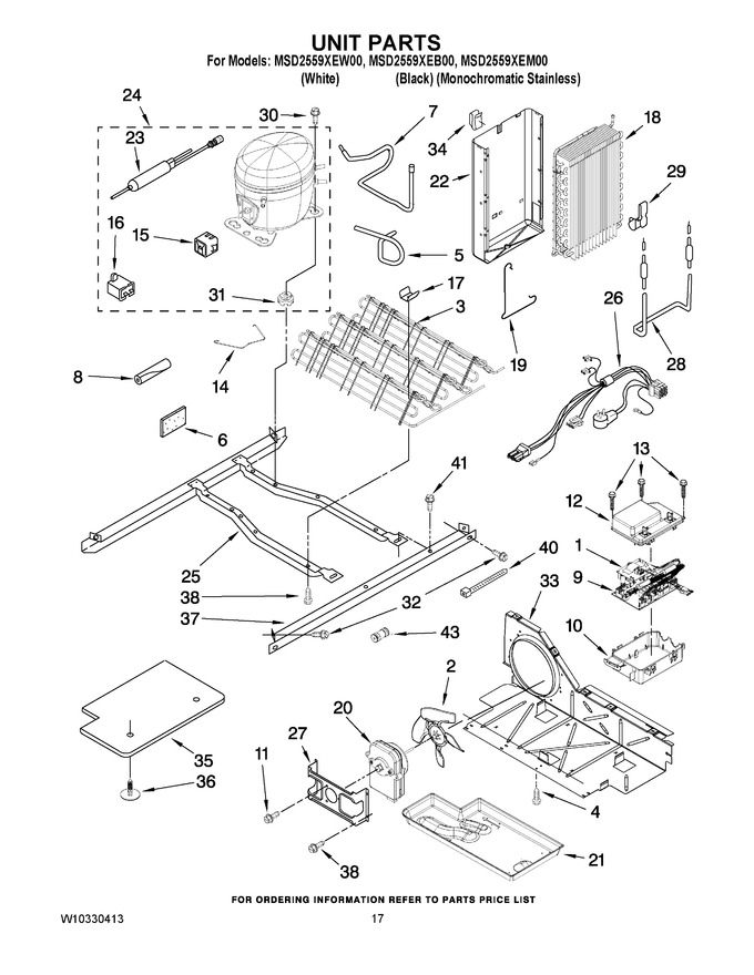 Diagram for MSD2559XEM00