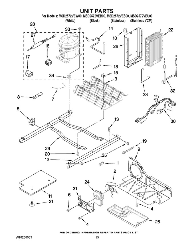 Diagram for MSD2572VES00