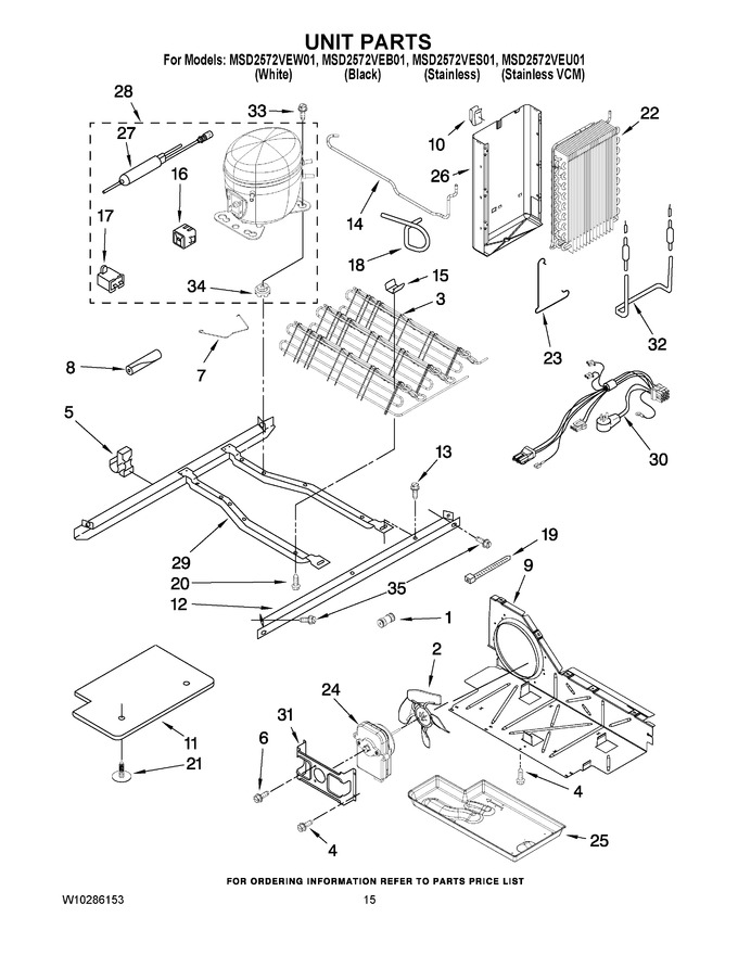 Diagram for MSD2572VES01