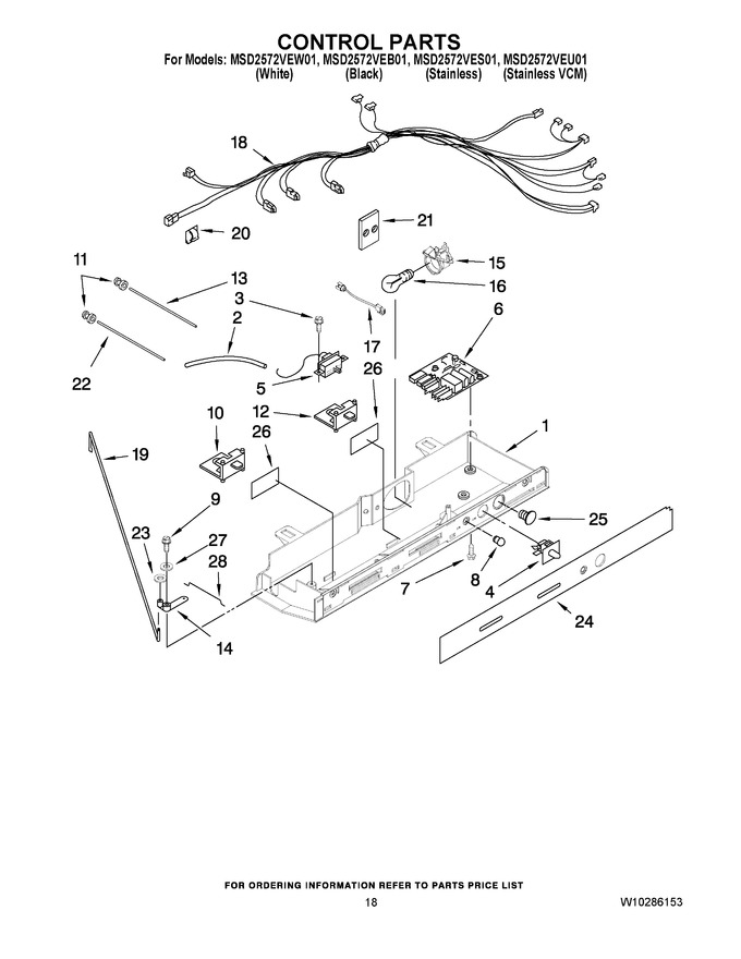 Diagram for MSD2572VES01