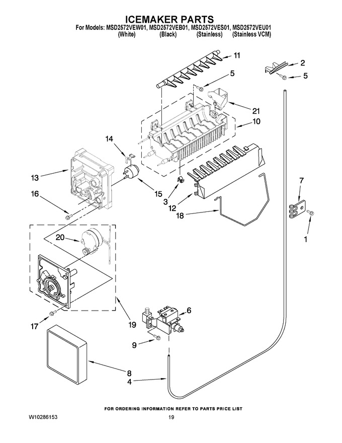 Diagram for MSD2572VES01