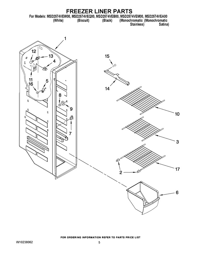 Diagram for MSD2574VEA00