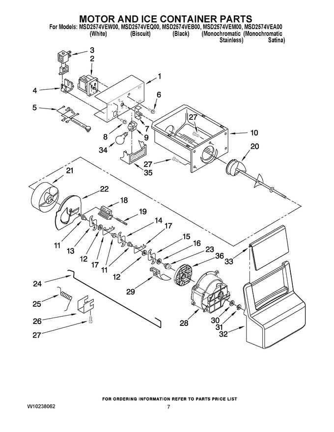 Diagram for MSD2574VEB00